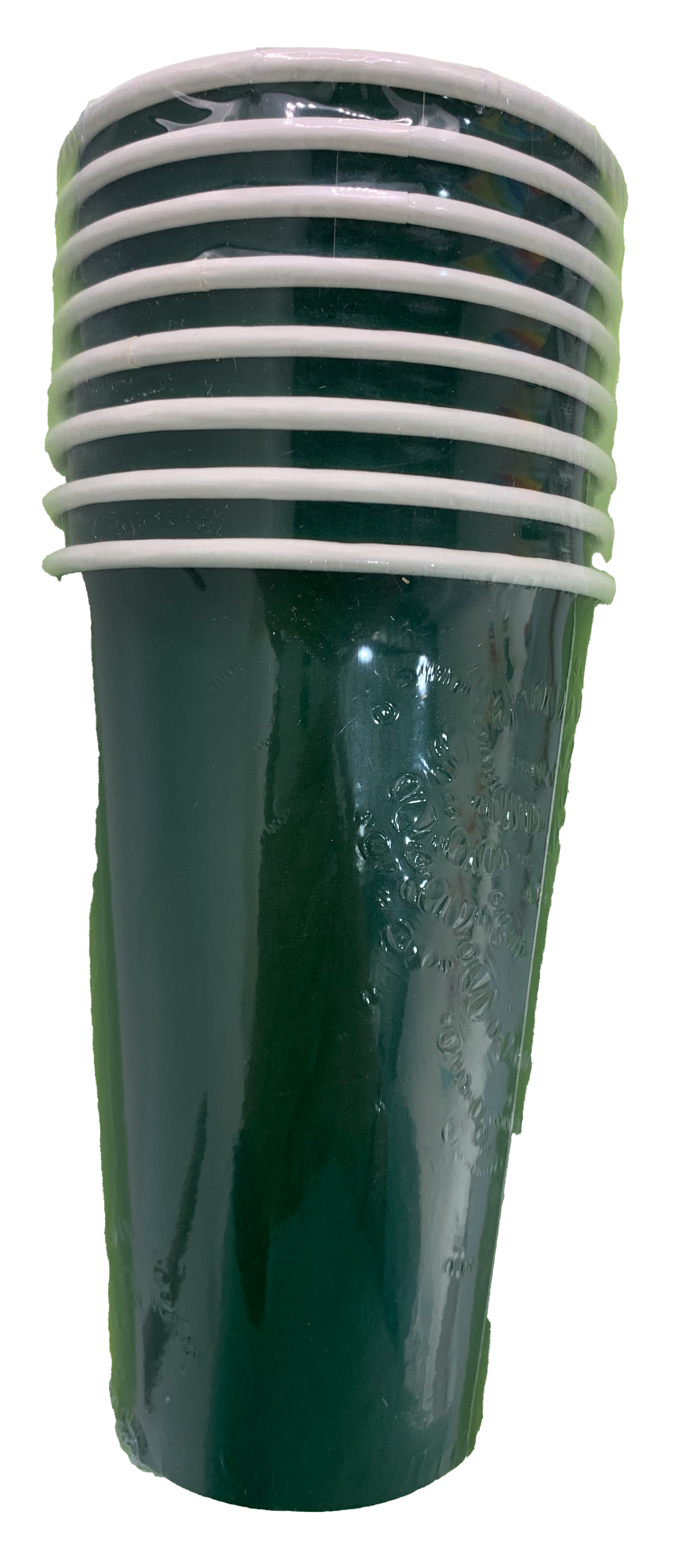 Vaso Cartón Verde Esmeralda