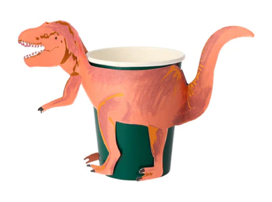 Vasos de fiesta T-Rex