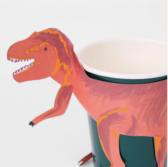 Vasos de fiesta T-Rex