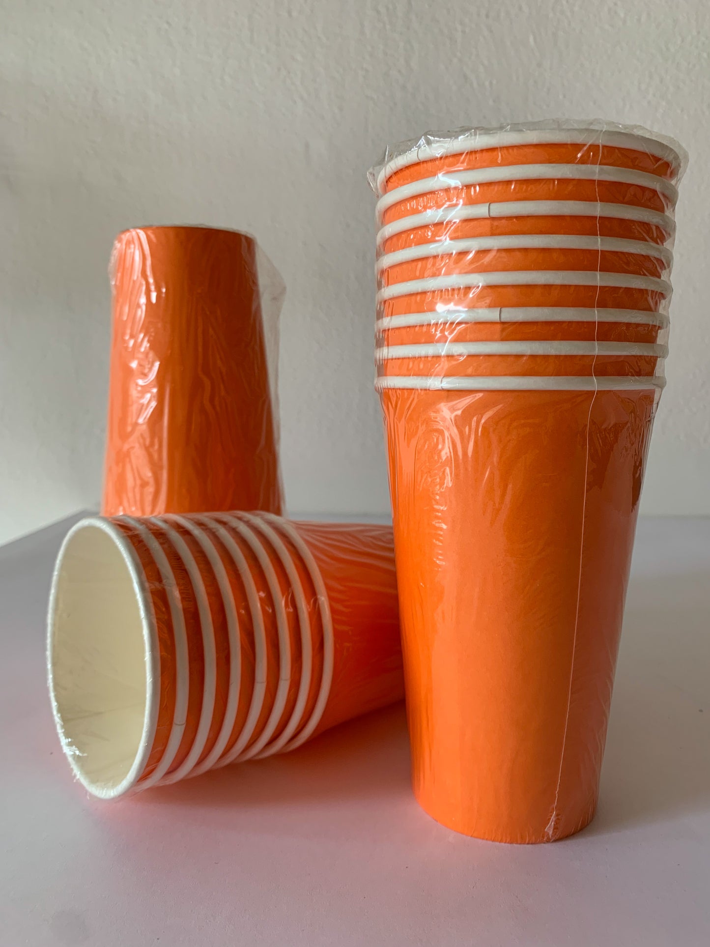 Vaso Cartón Naranja