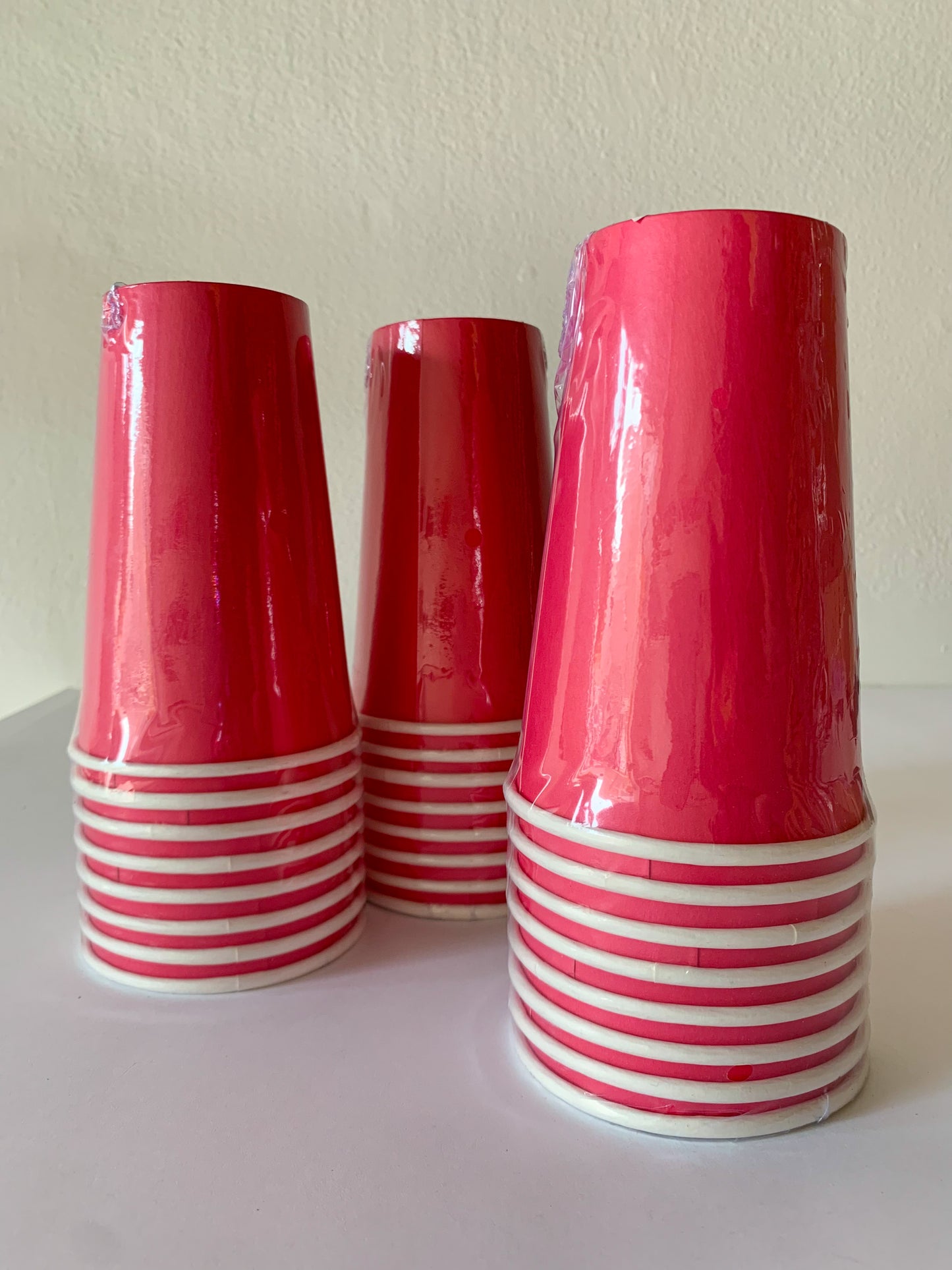 Vaso Cartón Rosa Magenta