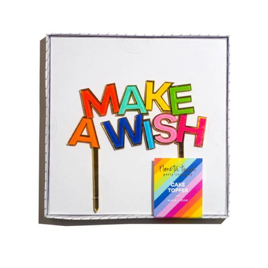 Cake topper "Make a Wish"