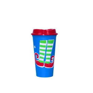 Vaso Cafetero Navideño