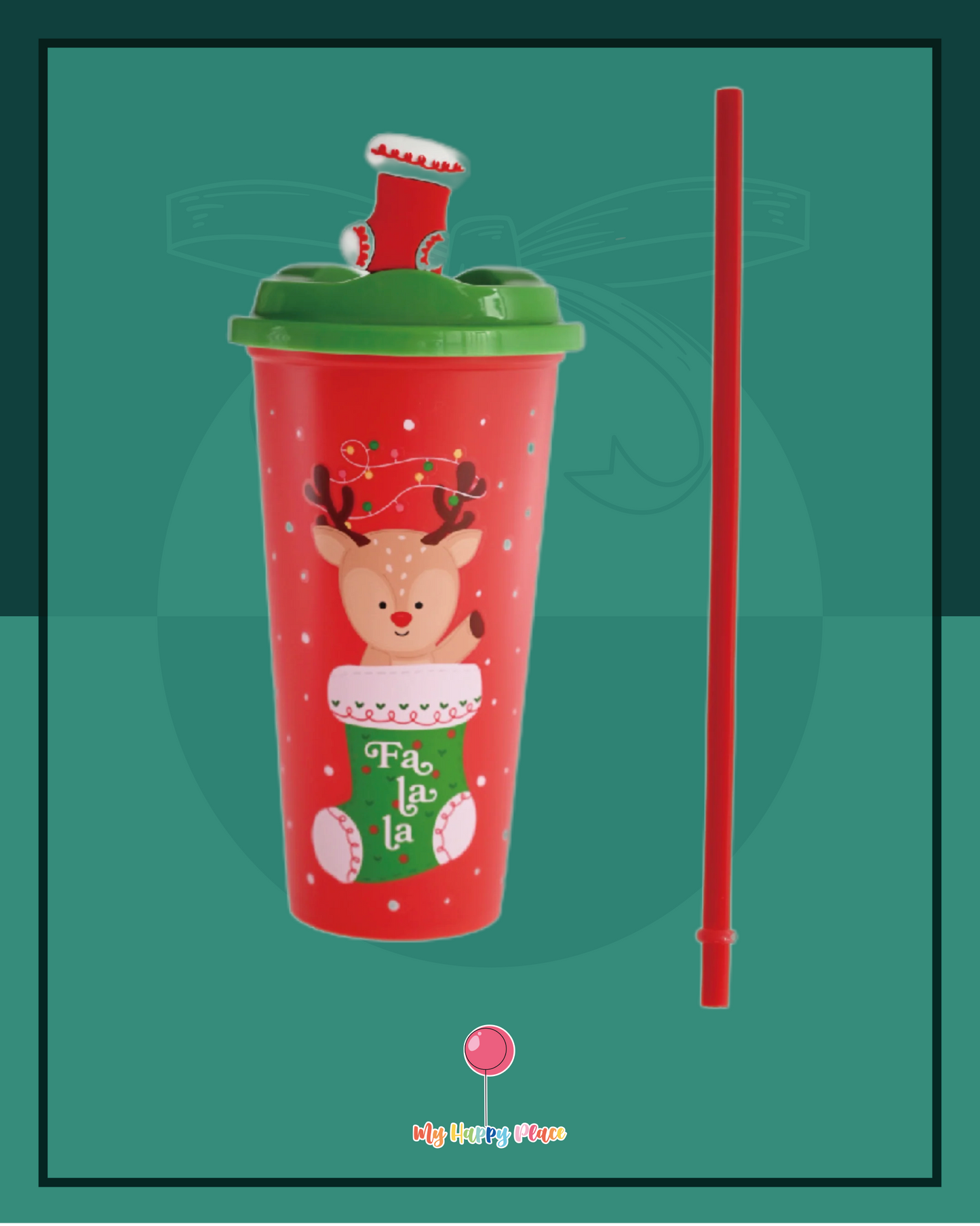 Vaso Cafetero Navideño 2025